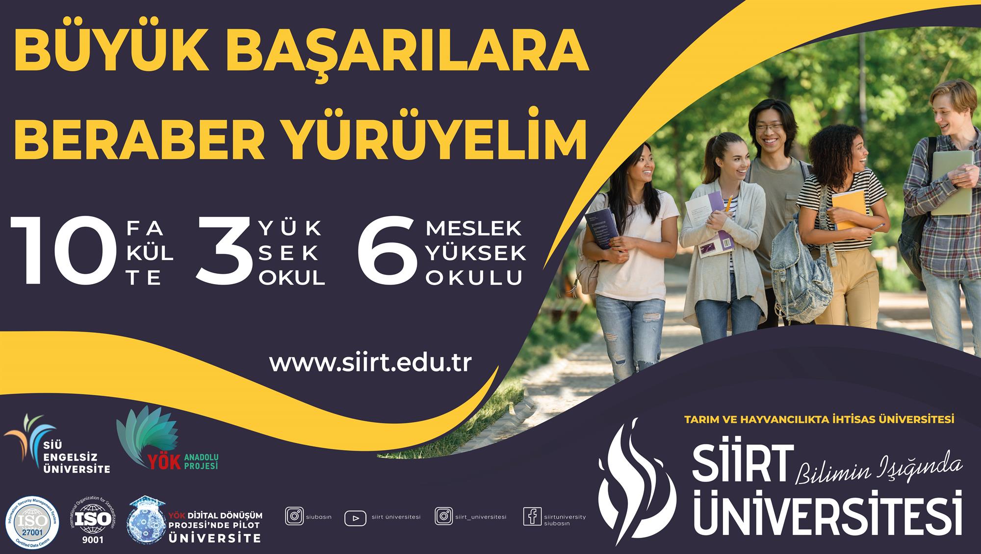 siirt universitesi ailesine 2 871 ogrenci katildi