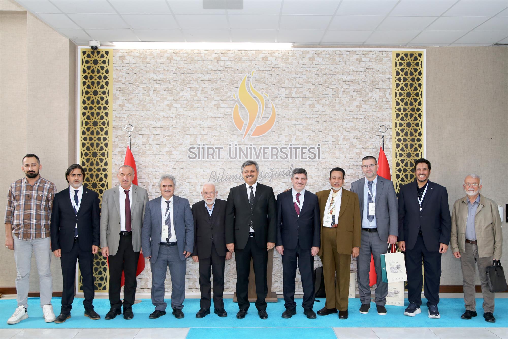 Rektörümüz Prof. Dr. Nihat Şındak, Prof. Dr. İhsan Süreyya Sırma, Prof. Dr. Yasin Aktay ve Beraberindekileri Makamında Ağırladı